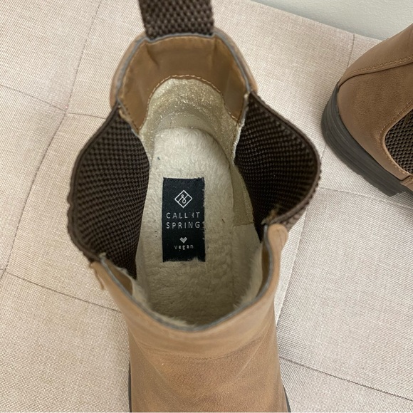 Call It Spring Vegan Chelsea Boots - Picture 4 of 10